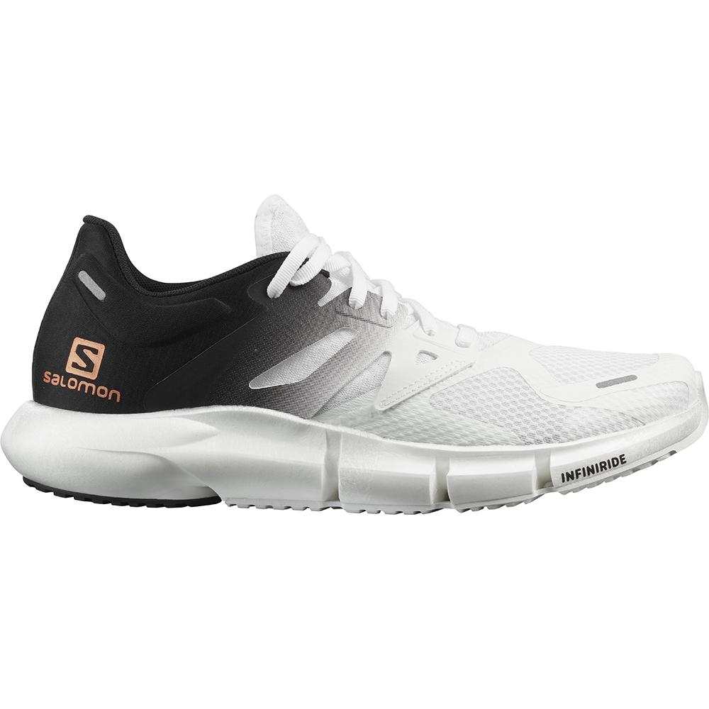 Zapatillas Running Asfalto Salomon Hombre Blancas / Negras - Salomon Argentina PREDICT 2,358760-PMF